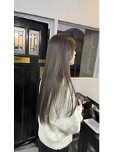 エイム(Aem.)&nbsp;☆ツヤツヤブリーチなしグレージュ