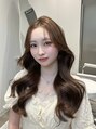 ラクシア(LucxiA)&nbsp;#透明感カラー#韓国ヘア#レイヤーカット#顔周り#透明感#顔まわり