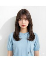 フレイムス ヘアアンドリラックス 南越谷店(Frames hair&relax) 小顔見せ◎×扱いやすい韓国風くびれレイヤー 南越谷