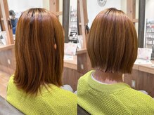 ベンティ(Venti)の雰囲気（【Before→After】癖を活かしてまとまり良くするぱつっとボブ）