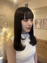 LUVISM 栄店/名古屋/ダブルカラー/ブリーチ/顔周りレイヤー/学割【5月1日OPEN(予定)】 レイヤー/ハッシュカット/顔周りレイヤー/顔周りカット/yuria