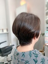 ヘアーフォーカス&nbsp;髪質改善ストレートで叶える、憧れの自然なまとまり丸みショート