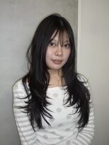 ヌル ヘア デザイン(nullus hair desigh)&nbsp;【nullus ai】レイヤーロング/ハッシュカット