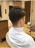 刈り上げツーブロ×メリハリのあるメンズスタイル◎