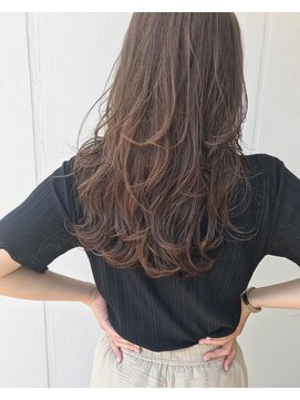 トリート 南行徳本店(TREAT) くっきりレイヤー×くすみベージュ