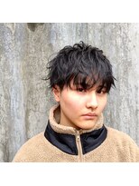 パール(PEAR+L)&nbsp;メンズカット×マッシュウルフ×サイドグラデーション×マッシュ