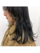 キー(kii)&nbsp;ウルフカット × ポイントカラー　福岡　天神　今泉　薬院