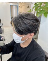 オアシス(oasis)&nbsp;#センターパートパーマスタイル【メンズパーマ/前下がり】