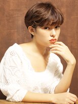 クセ毛風ショート