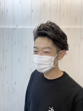 レビュー(REBEAUX) 爽やかツーブロック ショート