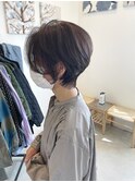 透明感のあるカラー/カジュアルショートボブ◎