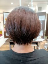 美容室 エス 加賀野店(es)&nbsp;耳かけショートボブ