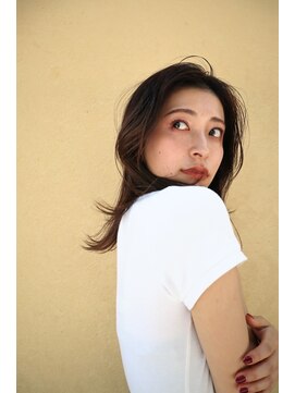 アレンヘアー 名古屋店(ALLEN hair) 【髪質改善】透け感ストレートスタイル