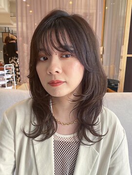 シェール(cher) エギョモリMIXコテ巻き♪【cher西宮北口：MAYA】