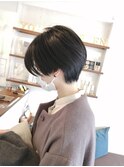 ハンサムショート◎黒髪