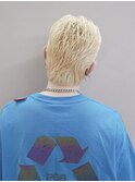 10代20代メンズショートブリーチ短髪髪質改善