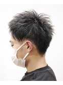 アップバングショート