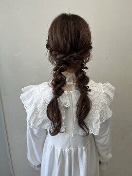 オブヘアー 鷺沼店(Of HAIR) ツインテールアレンジ