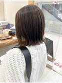 【morio】札幌ボブ　ぱつっと外ハネナチュラルボブ