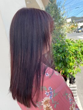 ファム 十日市店(femme) レッド×ロング