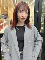 チーカ(chica) orange × umbrella black