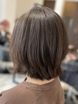 アトリエコア(Atelier Coa)&nbsp;ショートカット前下がりボブショートボブグレージュカラー