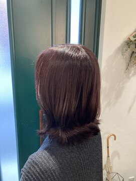 キー(KEY) 外ハネミディアム