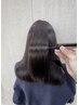 【涌波指名限定】髪質改善縮毛矯正+カット+高配合トリートメント