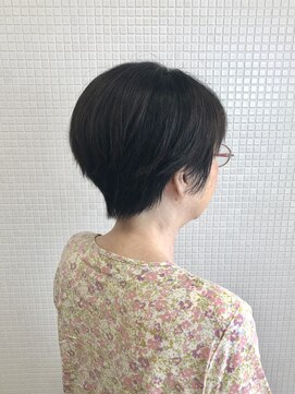 トップヘアー 中庄店(TOP HAIR fuapua) さわやか夏のマッシュショート