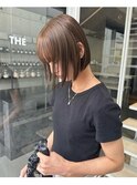 立川/髪質改善/インナーカラー/ブリーチ/ボブ/ショート._.