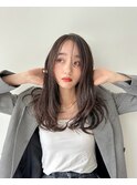 似合わせ顔周りカット/韓国ヘア/透明感カラー