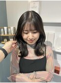 【Signet by VISEO】オリーブカラー×くびれヘアー