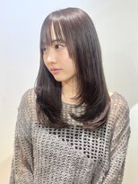 ブランロール 中目黒店(Blanl'or) 大人ガーリー/ダークアッシュ/似合わせカット/レイヤーカット