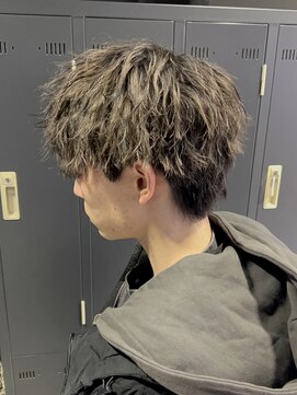 アウル 心斎橋(owl) ラウンドマッシュ/ツイストスパイラルパーマ/マッシュウルフ