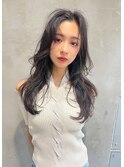 【kate 大宮】　アッシュグレー×大人ロング