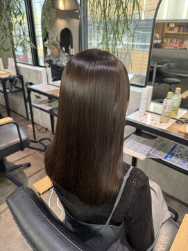 ゼスト クレス(ZEST Cres) 【立川CRES吉岡俊】酸性縮毛矯正 酸性ストレート 髪質改善