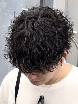 オーバル ジングウマエ(OVARL jingumae) 波巻きパーマメンズパーマ