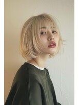 ラナ 新宿(lana)&nbsp;ボブ/ブロンド/似合わせ/トリートメント/【lana hair新宿】