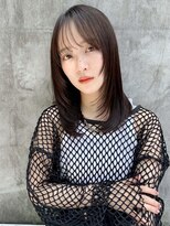 ティファ 銀座(Tiffa)&nbsp;大人ガーリー/ダークアッシュ/似合わせカット［銀座］