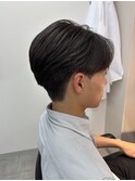 刈り上げショート/センターパート/フェザーショート/千葉駅/保立