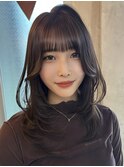 20代30代40代髪質改善ハッシュカットオリーブグレージュ