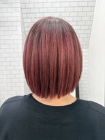 レガーレ(Legare)&nbsp;髪質改善艶系カラーボルドー×ピンク