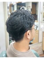 ヘアーサロン ウエダ(Hair Salon UEDA)&nbsp;毛先は軽く捻りを入れたパーマ