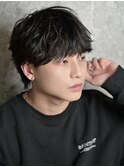 ツイストスパイラルパーマ波巻きパーマシャドウパーマメンズ
