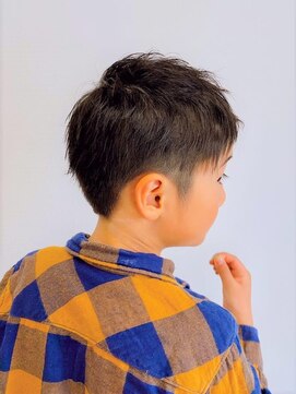 キッズカット 刈り上げ メンズカット 小学生カット