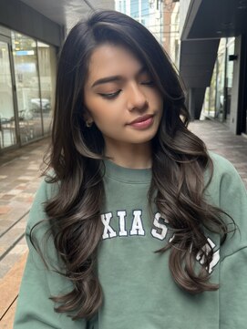 クーエフー(coo et fuu) 小顔冬カットふんわりレイヤー大人可愛いナチュラルブラウン