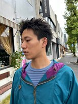 エディ(Edy)&nbsp;スパイキーショートメンズ刈り上げボックスショート眉毛カット