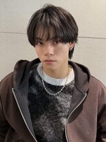 トリッカ シブヤ(TRICCA SHIBUYA)&nbsp;メンズカットパーマニュアンス毛流れフェザーシースルーマッシュ