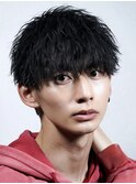 王道ソフトツイストパーマ_ショートマッシュ