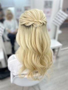 ホワイト(White) スピードヘアセット10番